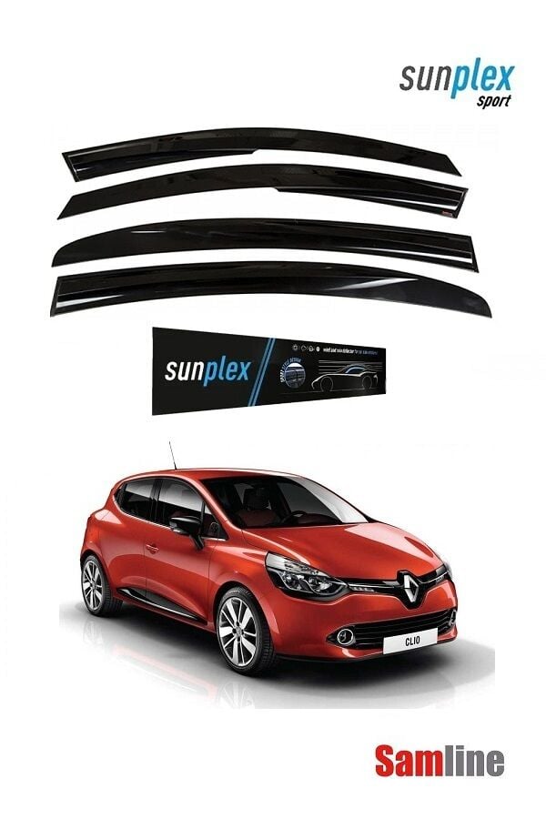 Cam Rüzgarlığı 4'lü Set Renault Clio 4 HB (2012-2019) SUNPLEX