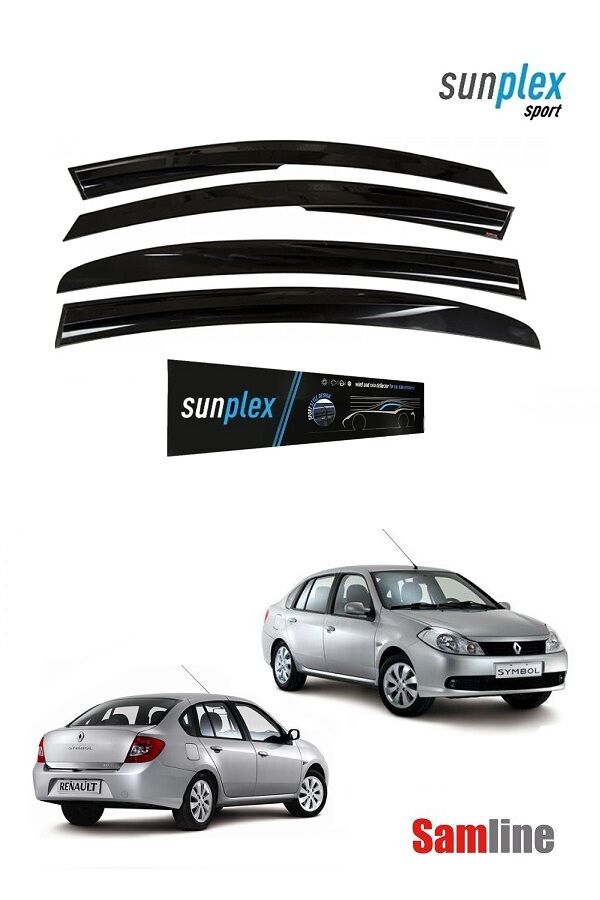 Cam Rüzgarlığı 4'lü Set Renault Symbol Thalia (2008-2012) SUNPLEX