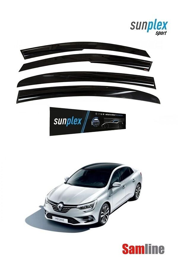 Cam Rüzgarlığı 4'lü Set Renault Megane IV Sedan (2016-2024) SUNPLEX