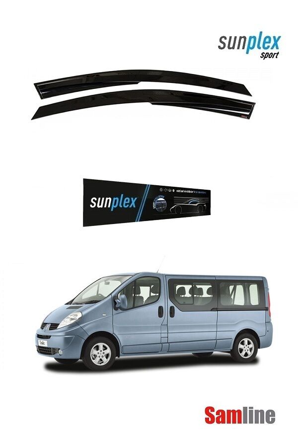 Cam Rüzgarlığı 2'lİ Set Renault Trafic  (2003-2015) SUNPLEX