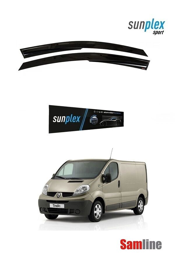 Cam Rüzgarlığı 2'lİ Set Renault Trafic  (2003-2015) SUNPLEX