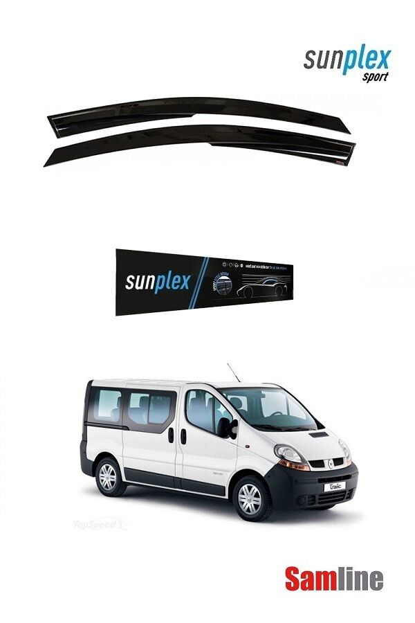 Cam Rüzgarlığı 2'lİ Set Renault Trafic  (2003-2015) SUNPLEX