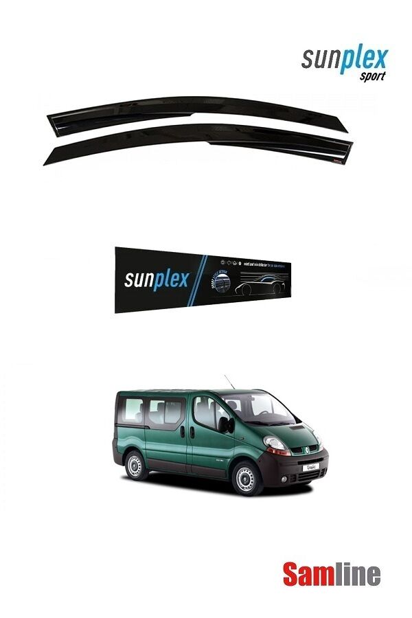 Cam Rüzgarlığı 2'lİ Set Renault Trafic  (2003-2015) SUNPLEX