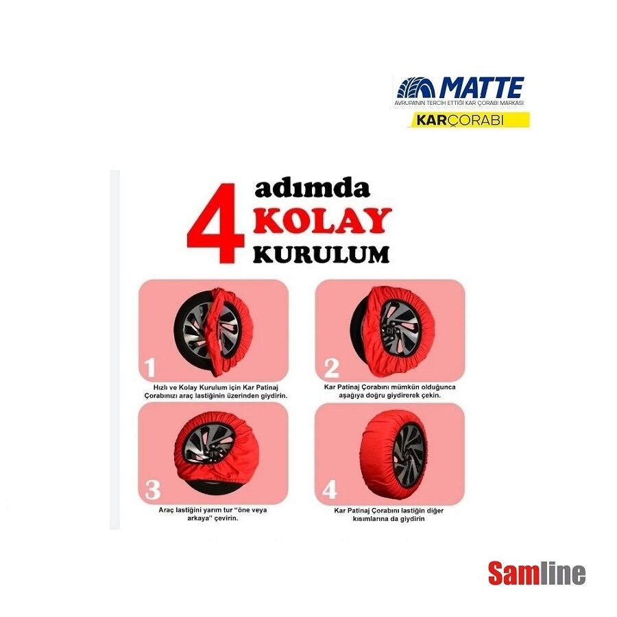 Kar Çorabı Matte Active Series