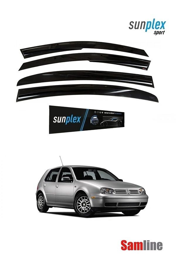 Cam Rüzgarlığı 4'lü Set VW Golf 4  (1998-2004) SUNPLEX