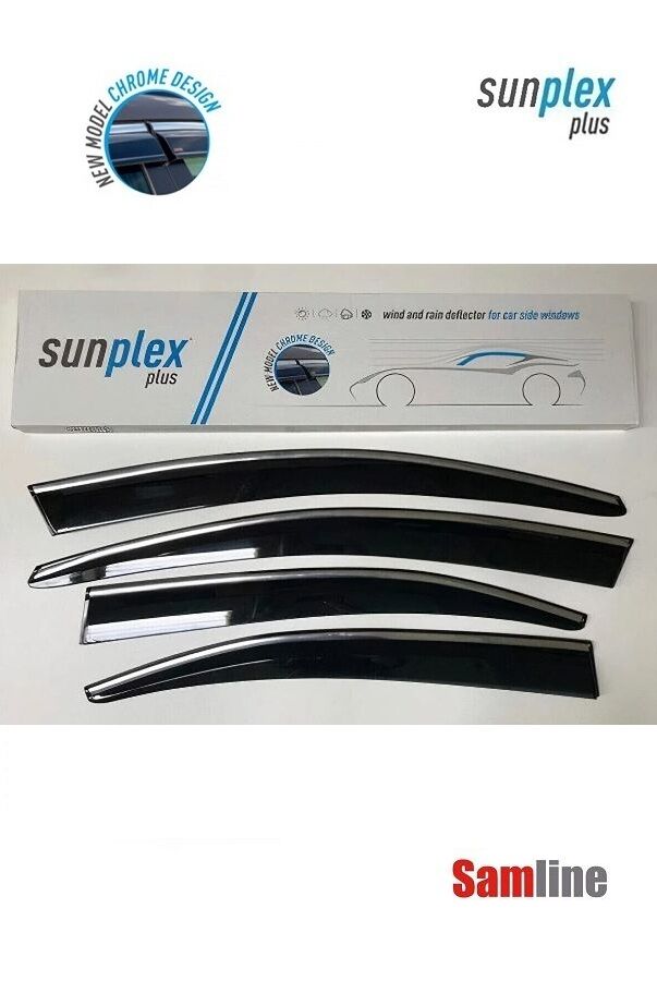 Cam Rüzgarlığı Kromlu 4'lü Set VW Golf 7.5 (2017-2019) SUNPLEX