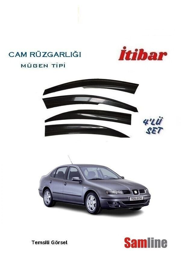 Cam Rüzgarlığı 4'lü Set Seat Toledo (1999-2005)