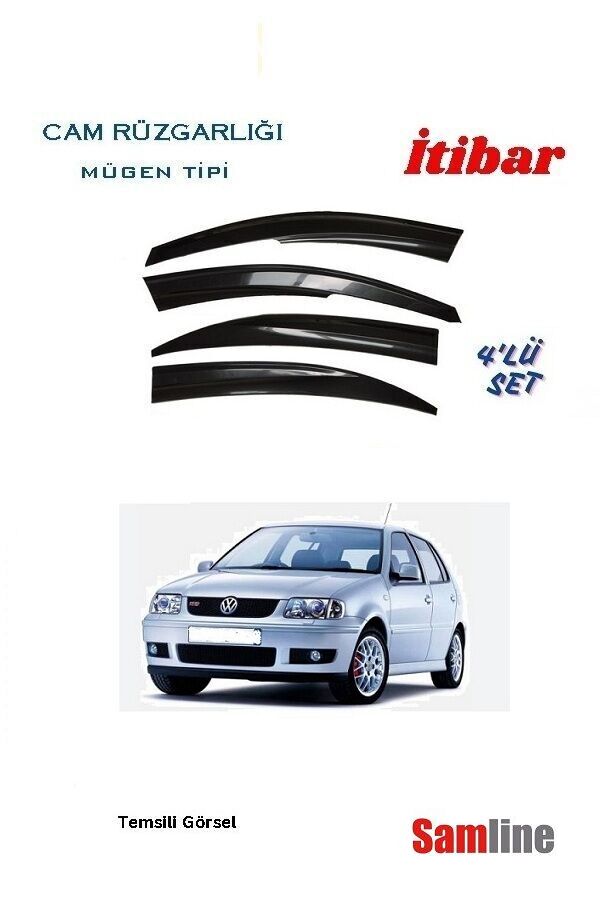 Cam Rüzgarlığı 4'lü Set Volkswagen Polo (1999-2002) Ara Kasa