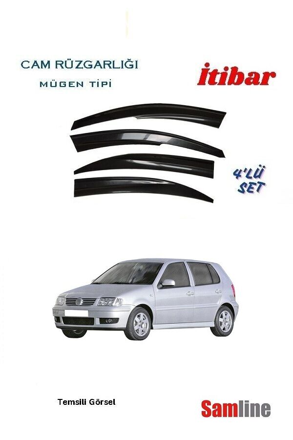 Cam Rüzgarlığı 4'lü Set Volkswagen Polo (1999-2002) Ara Kasa