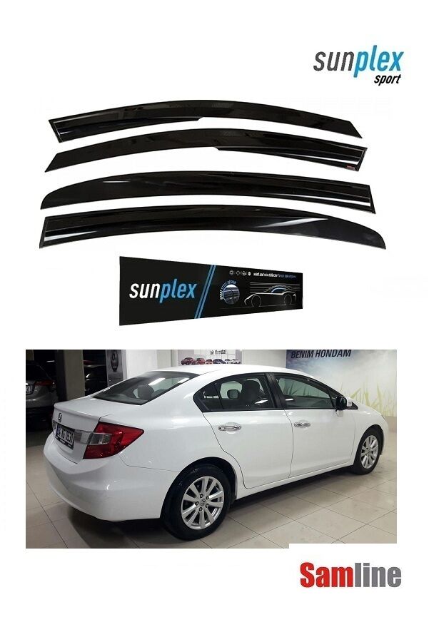 Cam Rüzgarlığı 4'lü Set Honda Civic Sedan Fb7 (2012-2016)