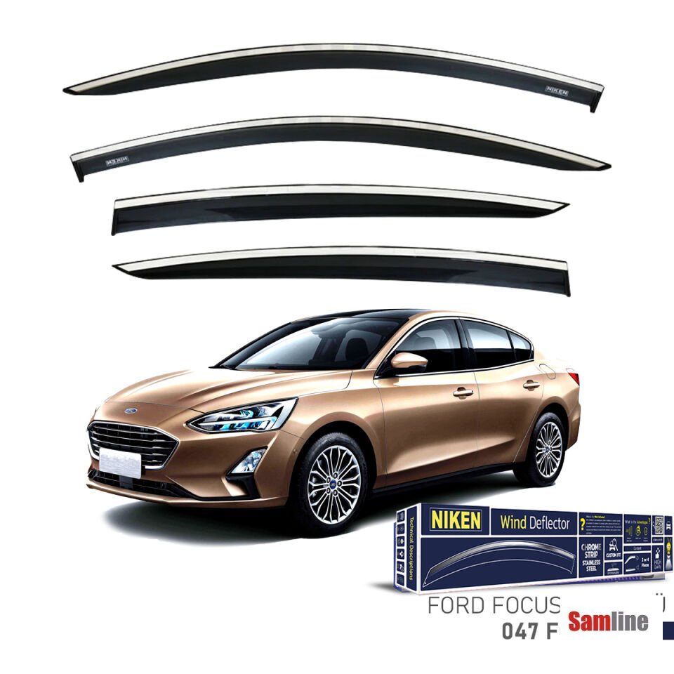 Cam Rüzgarlığı Kromlu 4'lü Set Ford Focus 2019