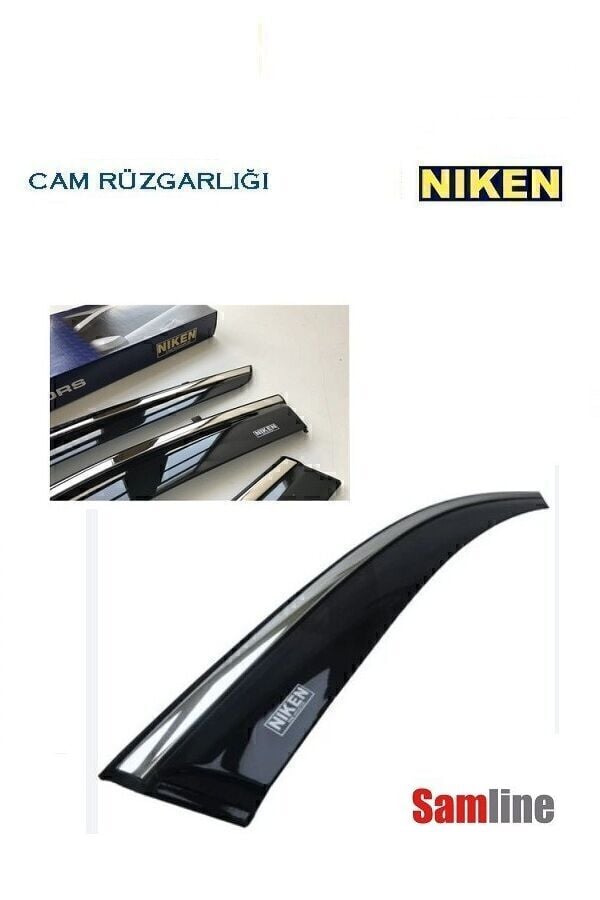 Cam Rüzgarlığı Kromlu 4'lü Set Honda Civic (2007-2011)