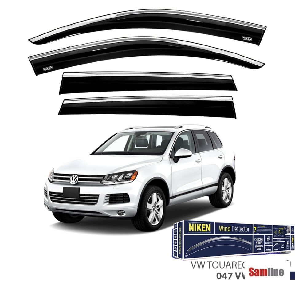 Cam Rüzgarlığı Kromlu 4'lü Set Volkswagen Touareg (2011+)