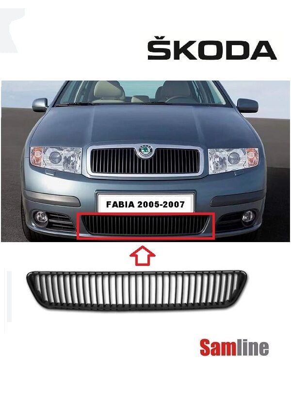 Tampon Orta Izgarası Skoda Fabıa (2005-2007)