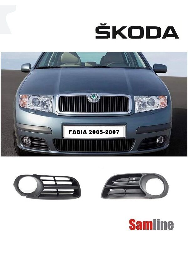 Tampon Sis Çerçevesi (Sis Kapağı) Sağ Sol Set Skoda Fabıa (2005-2007)