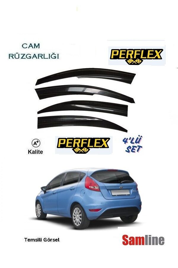 Cam Rüzgarlığı 4'lü Set Ford Fiesta (2013-2017)