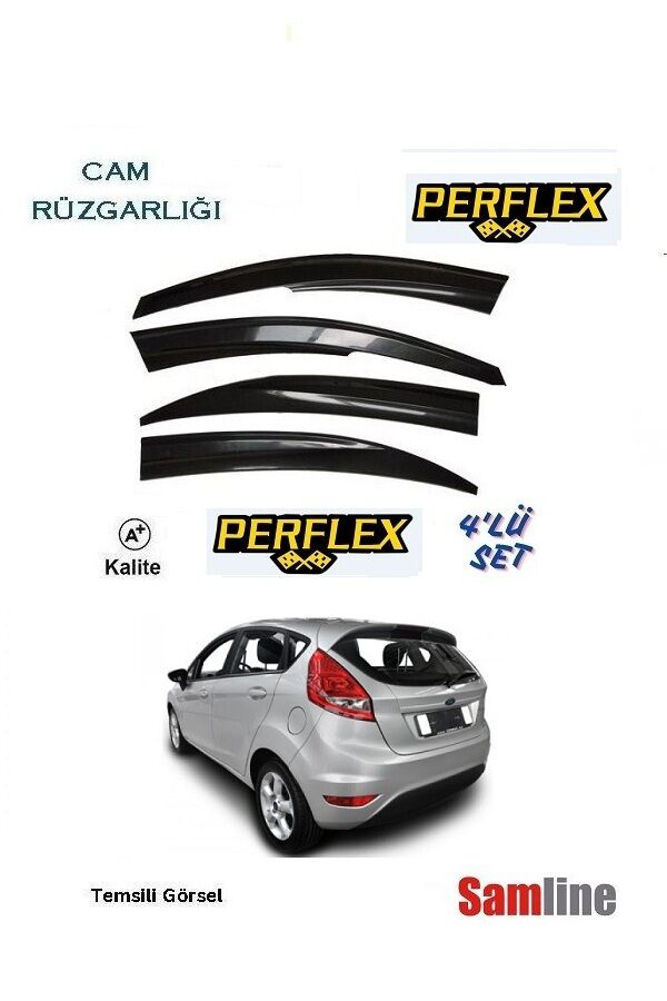 Cam Rüzgarlığı 4'lü Set Ford Fiesta (2013-2017)