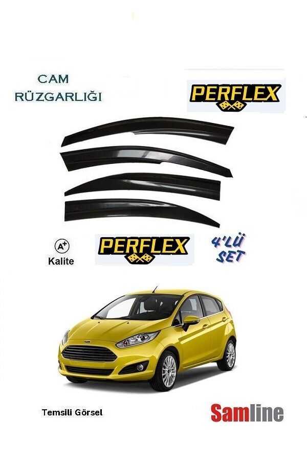 Cam Rüzgarlığı 4'lü Set Ford Fiesta (2013-2017)