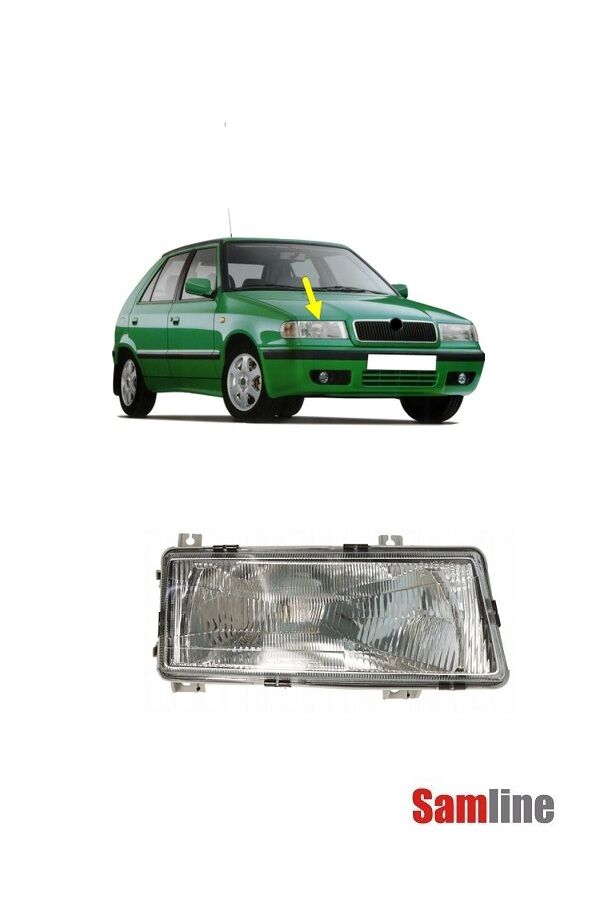 Far Komple Sağ Ön Skoda Felicia Yeni Yüz (1998-2002) 6U1941018C