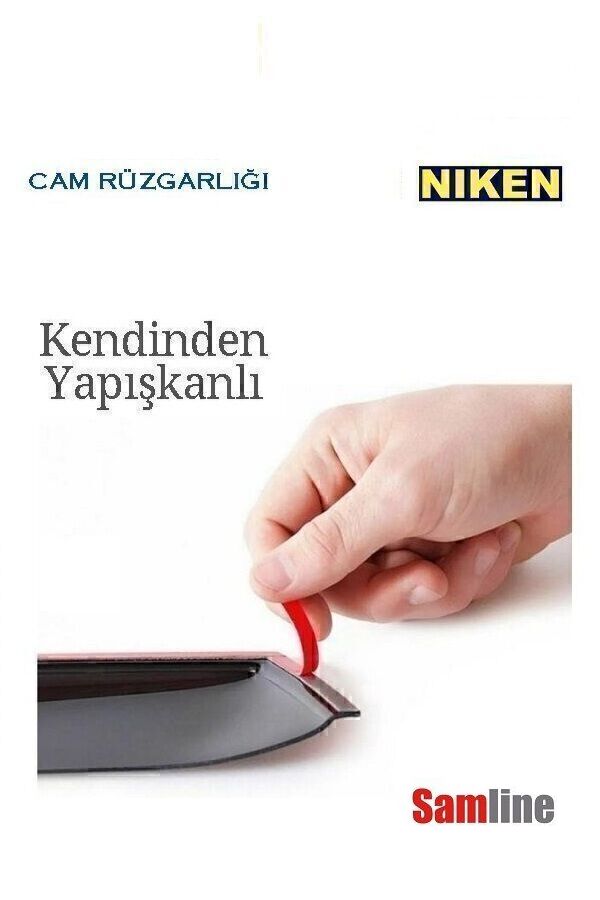 Cam Rüzgarlığı Kromlu 4'lü Set Ford Focus HB (2022-2024) NİKEN